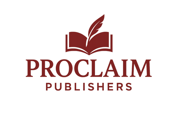 proclaim publisher logo in red